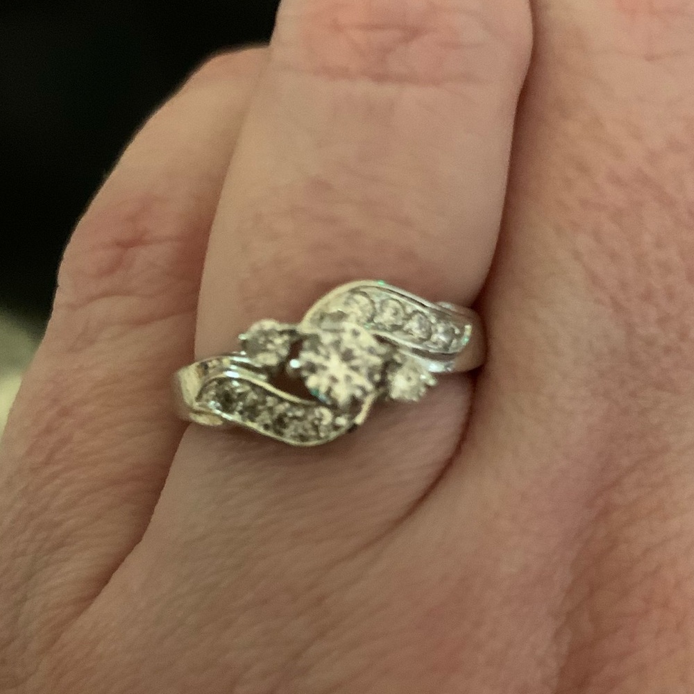 Ring Cubic Zirconia Silver